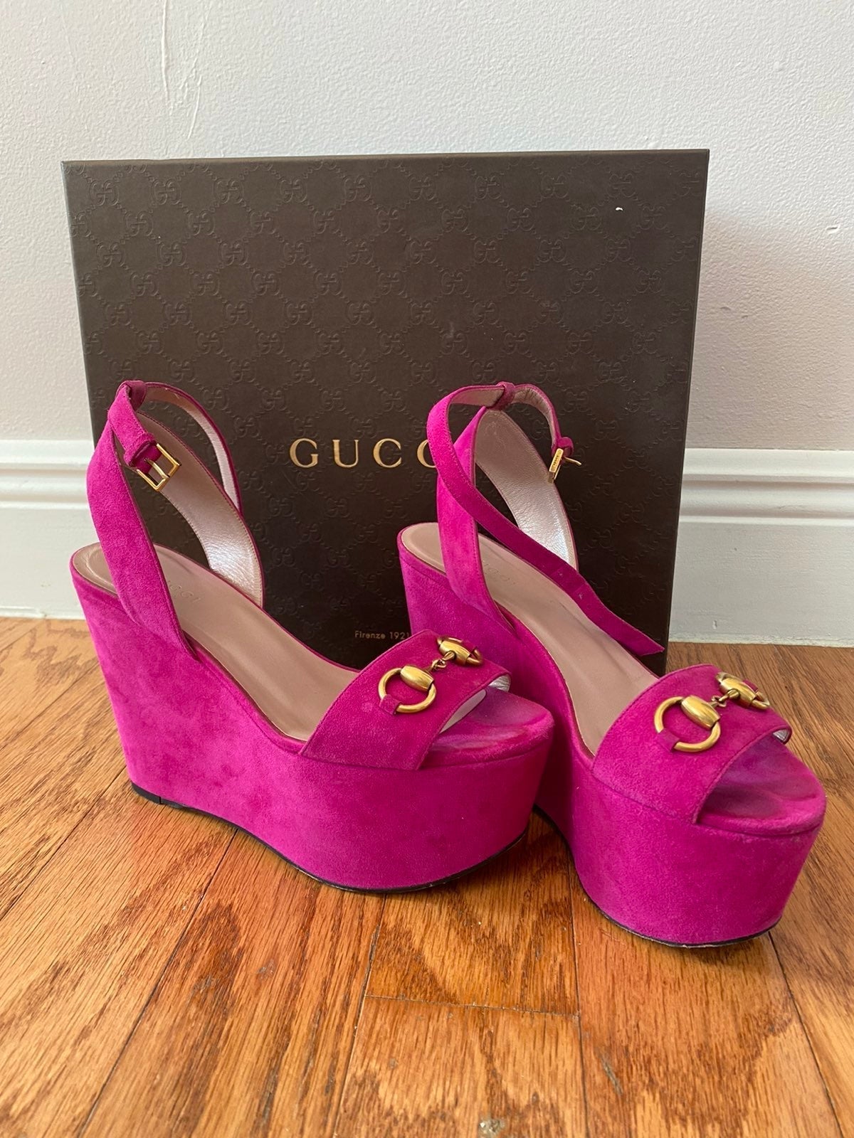 Gucci Platform Wedge Shoes | Mercari