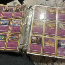 It is a binder full of Pokémon cards