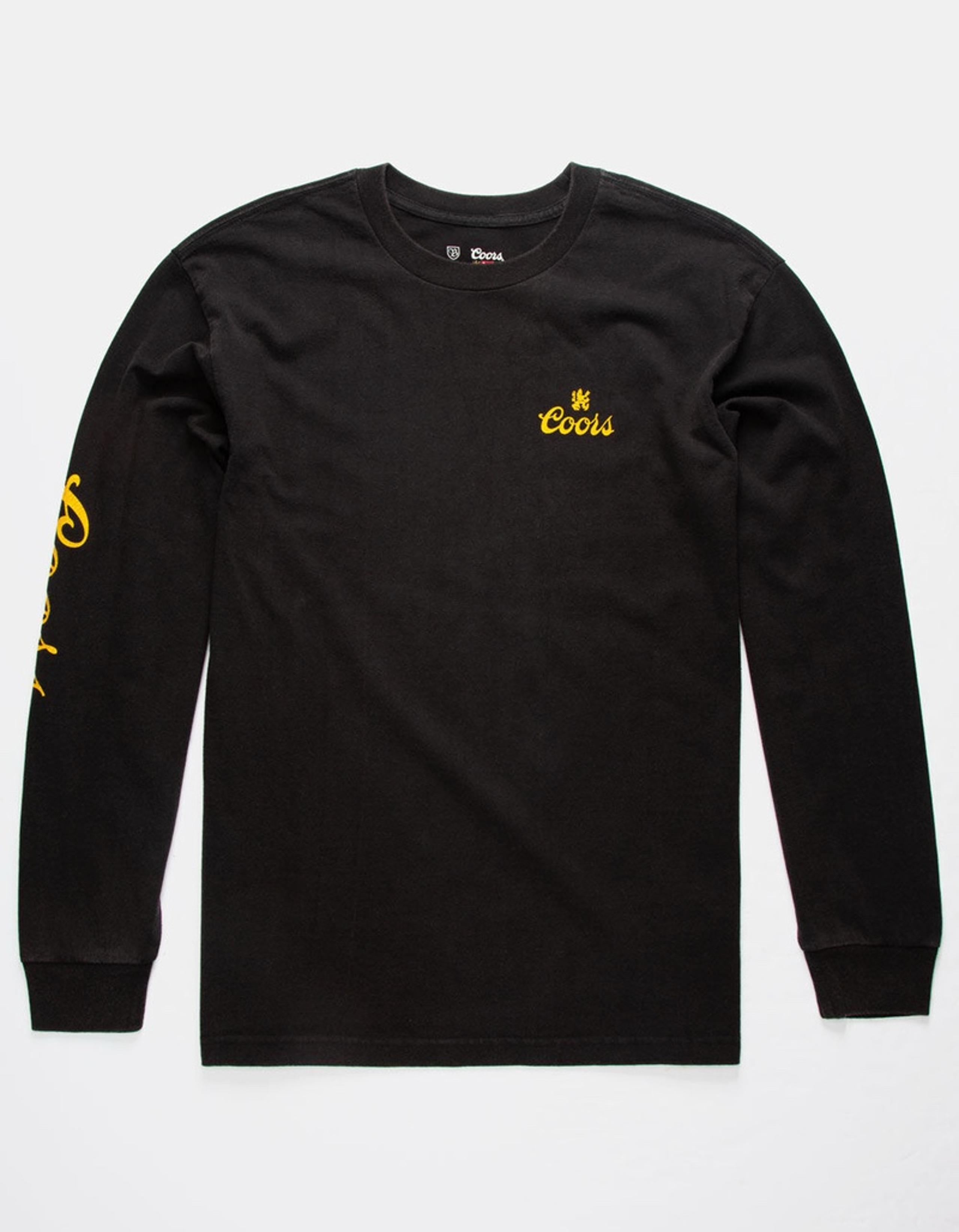 BRIXTON x Coors Cask Ill Mens T-Shirt
- BLACK | Tilly’s Size:XL