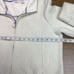 LL Bean Women's Size Large Full Zip Fleece Jacket Gorpcore Sherpa Trim Cream