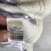 LL Bean Women's Size Large Full Zip Fleece Jacket Gorpcore Sherpa Trim Cream