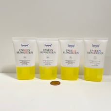 4 Supergoop! Unseen Sunscreen SPF40 Exp 5/2027 Travel Size 0.5 oz
