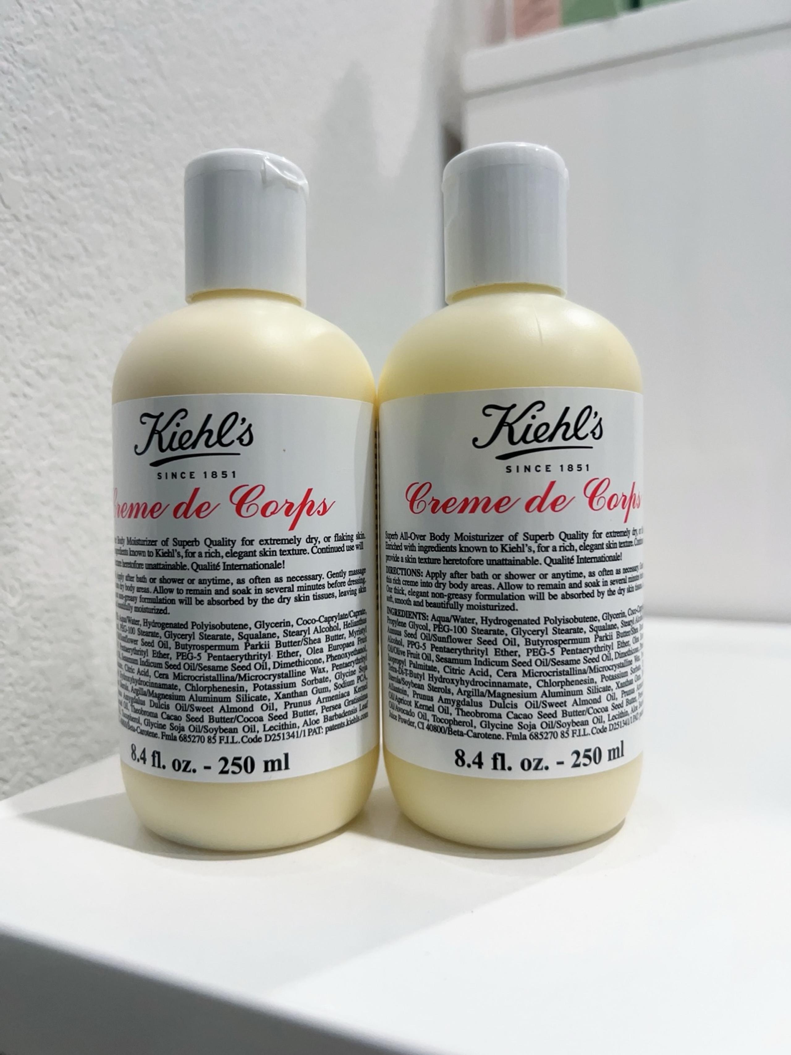 SEALED 2PCS Kiehl's Since 1851 Creme de Corps Body Moisturizer 250ml*2