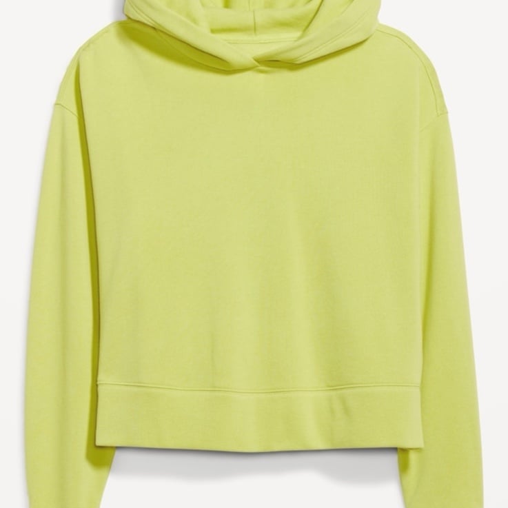 NWT OLD NAVY Pullover Hoodie Color: Citrine Built-in hood. Long, drop-shoulder s