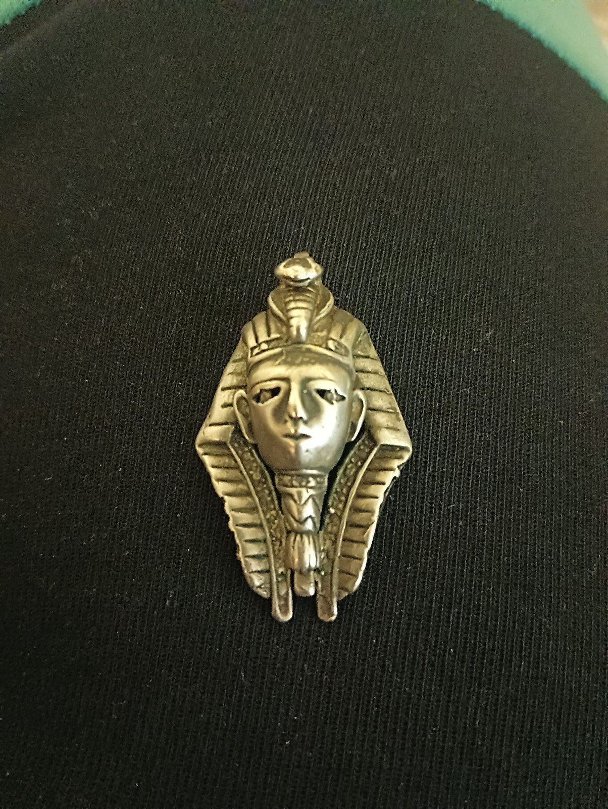 Silver pharaoh pendant