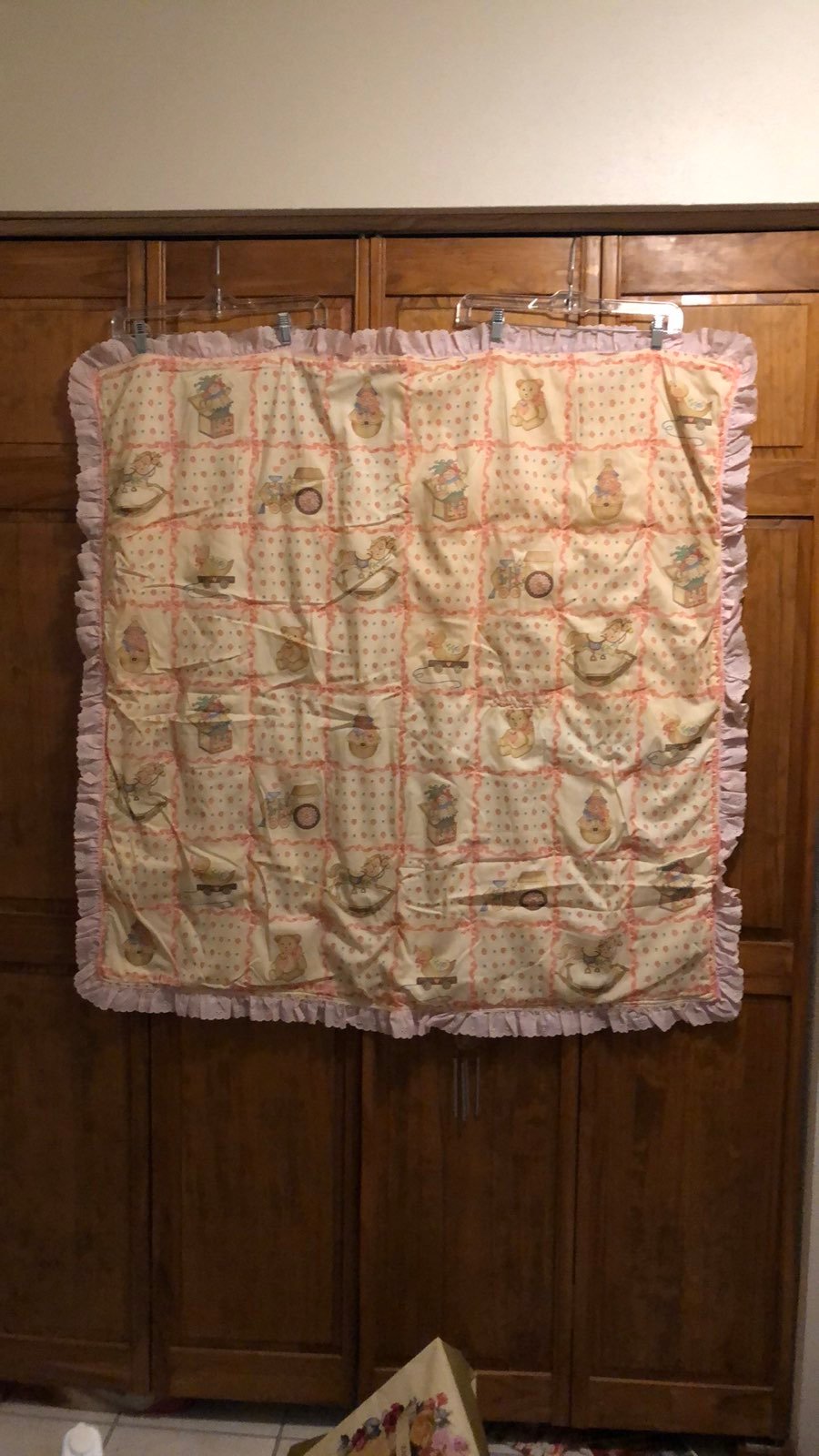 Vintage Nursery Baby Quilt