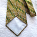 Neck Tie VTG 50s 60s Don Loper Golden Green Stripe Tie 59 x 4 Mad Men