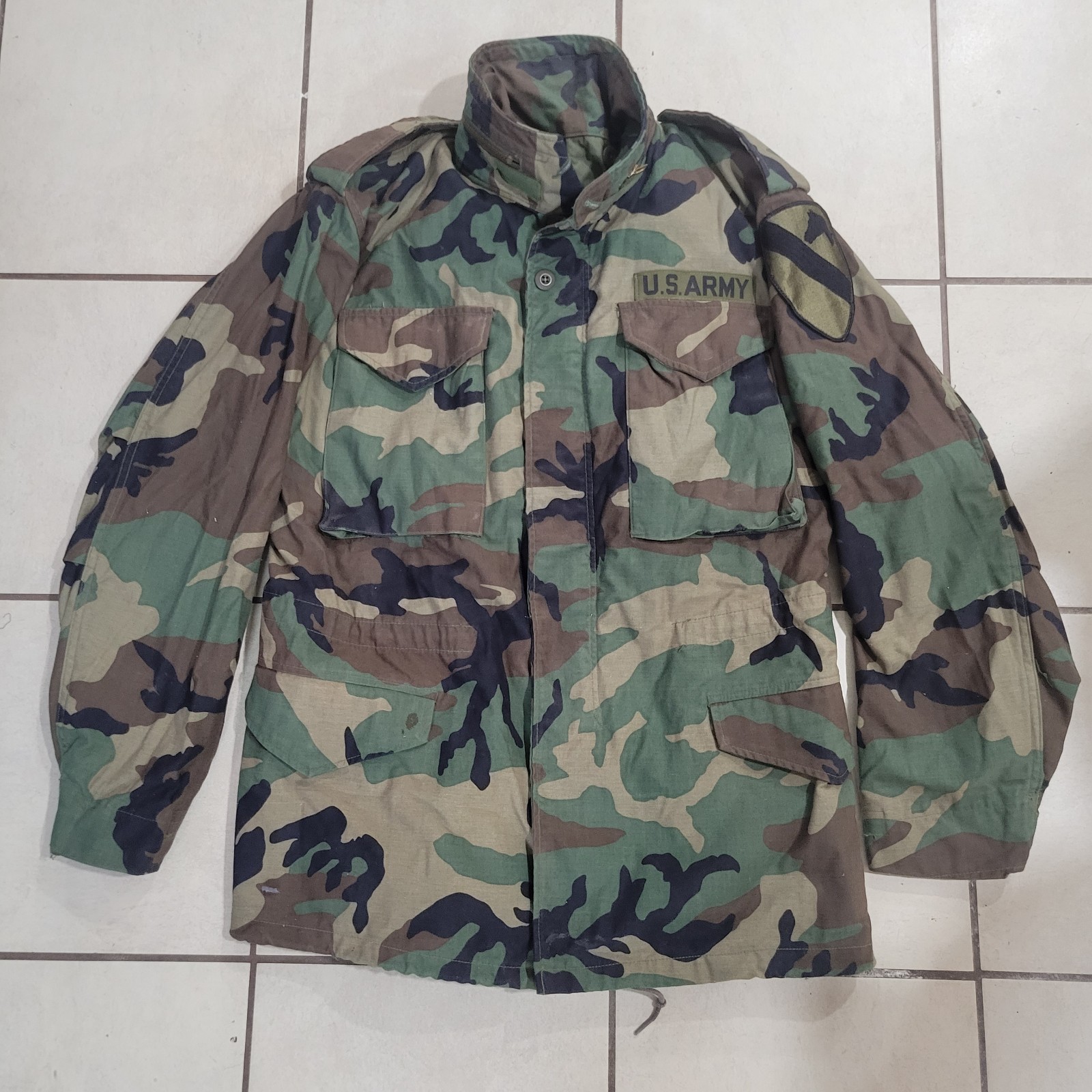 Sew Styles Woodland Camo Cold Weather Field Coat