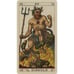 Ancient Italian Tarot 19th-Century Italian Art-Ornamented Marseilles Style