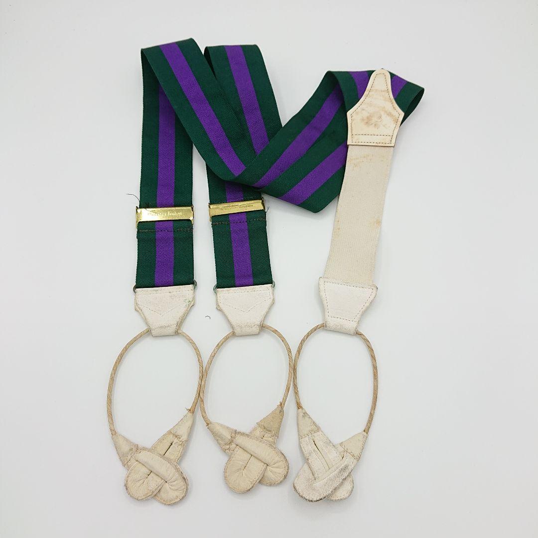 Alan Flusser x Albert Thurston Double Name Braces Suspenders