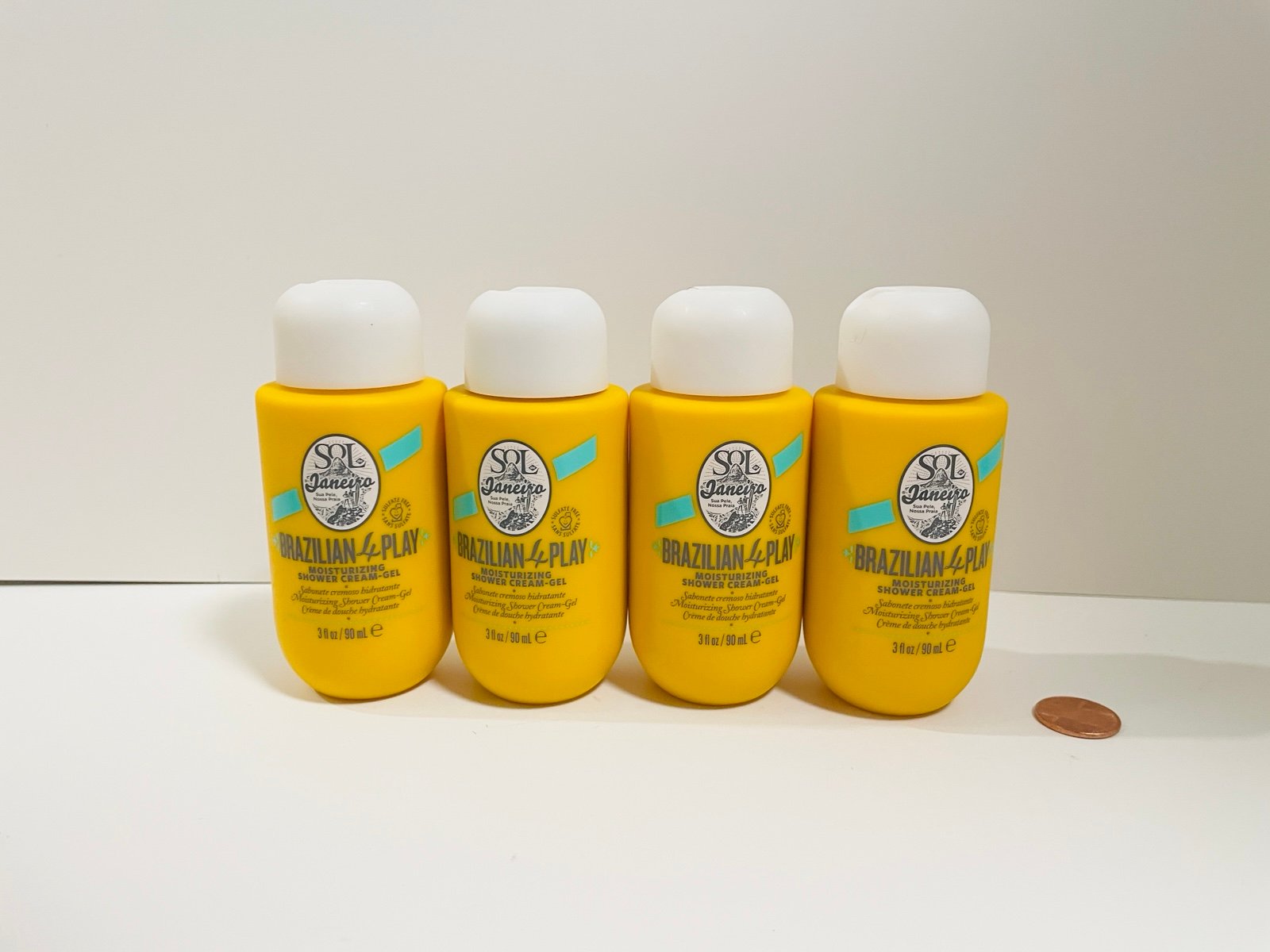 4 Sol De Janeiro Brazilian 4 Play Moisturizing Shower Cream-Gel 3 fl oz 90 mL