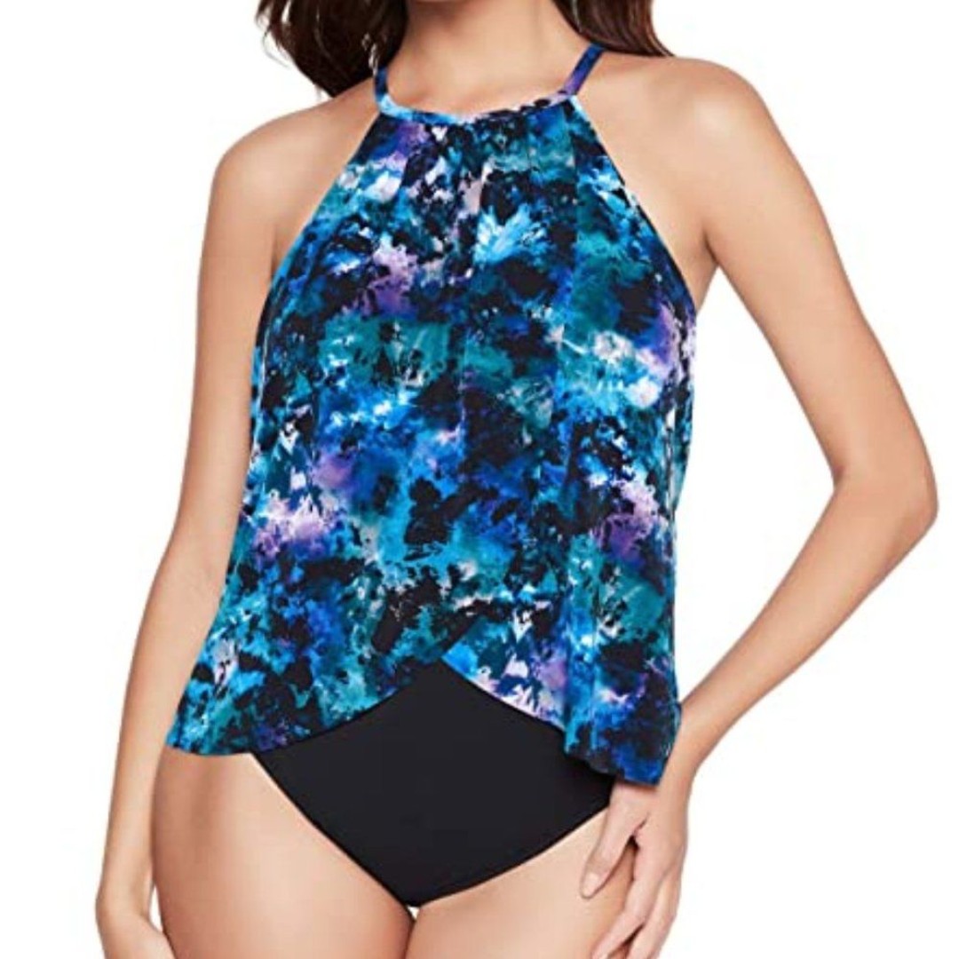 Magicsuit Peace Out Aubrey One-Piece Swimsuit Size 10
