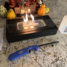 Tabletop Fire Pit with Smores Maker Kit Portable Small Fireplace