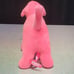 VS Pink Hot Pink Velour/ Velvet Giant Dog/ Puppy Display