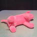 VS Pink Hot Pink Velour/ Velvet Giant Dog/ Puppy Display
