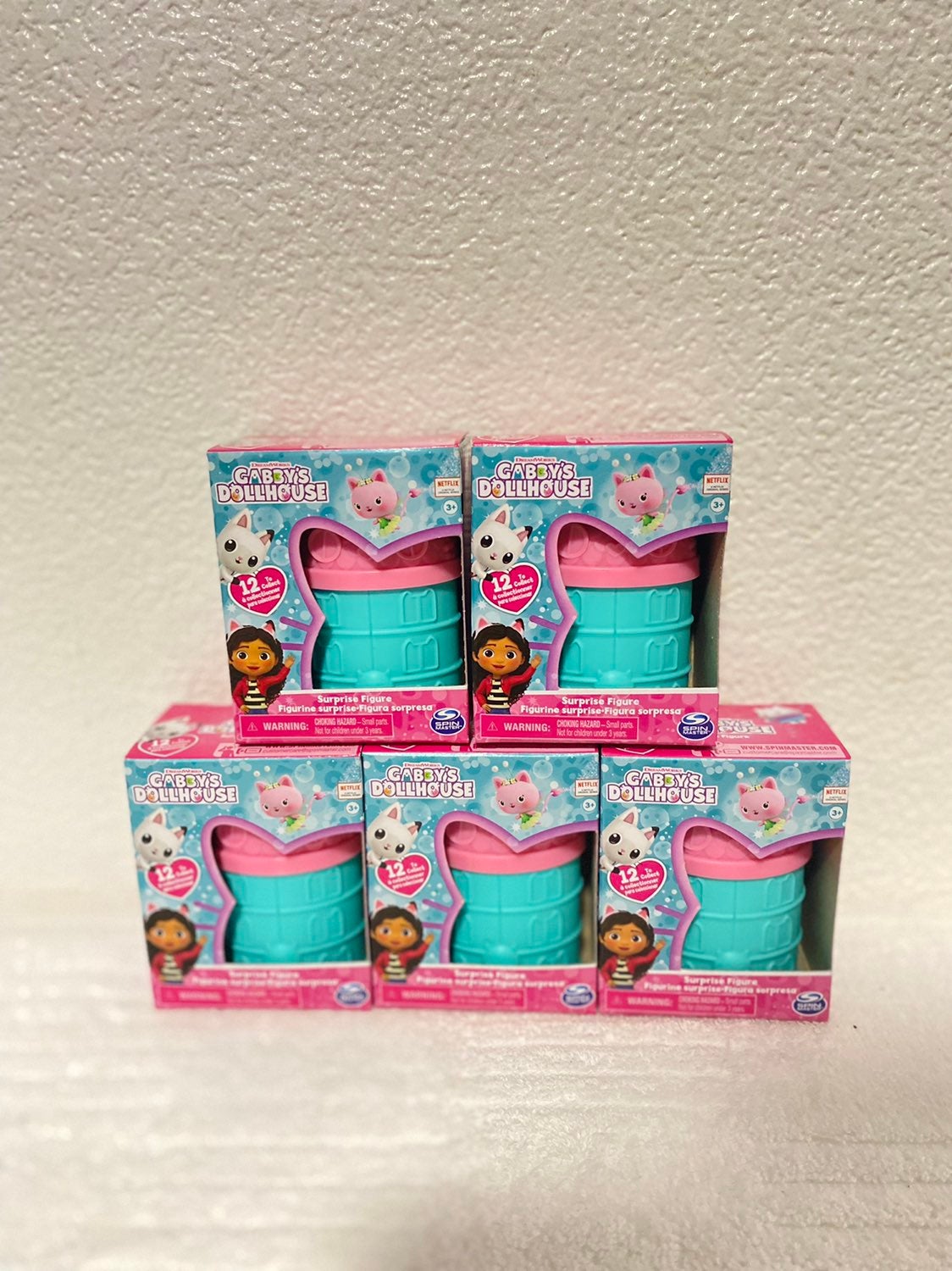 Gabby Dollhouse Suprise figures x5