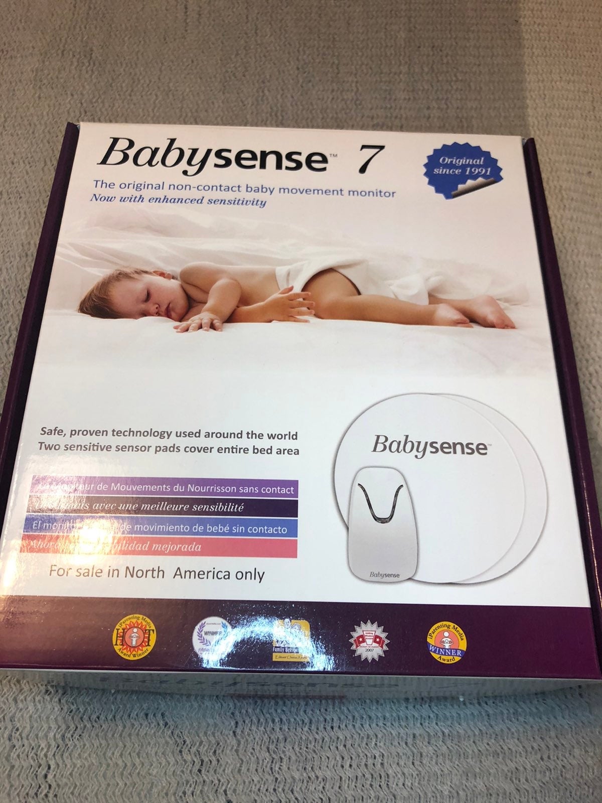 Babysense 7 non-contact baby movement