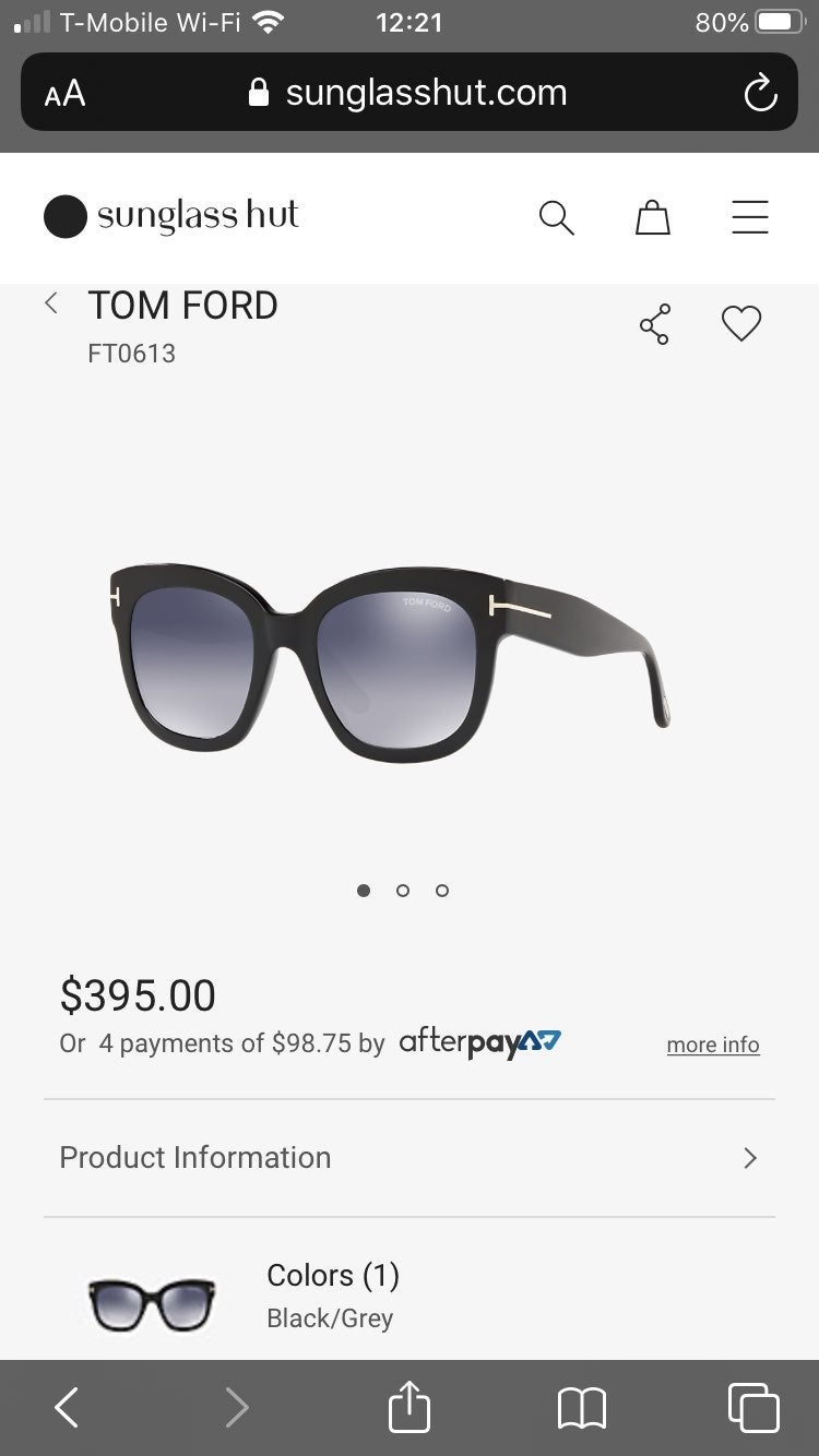 Tom Ford sunglasses