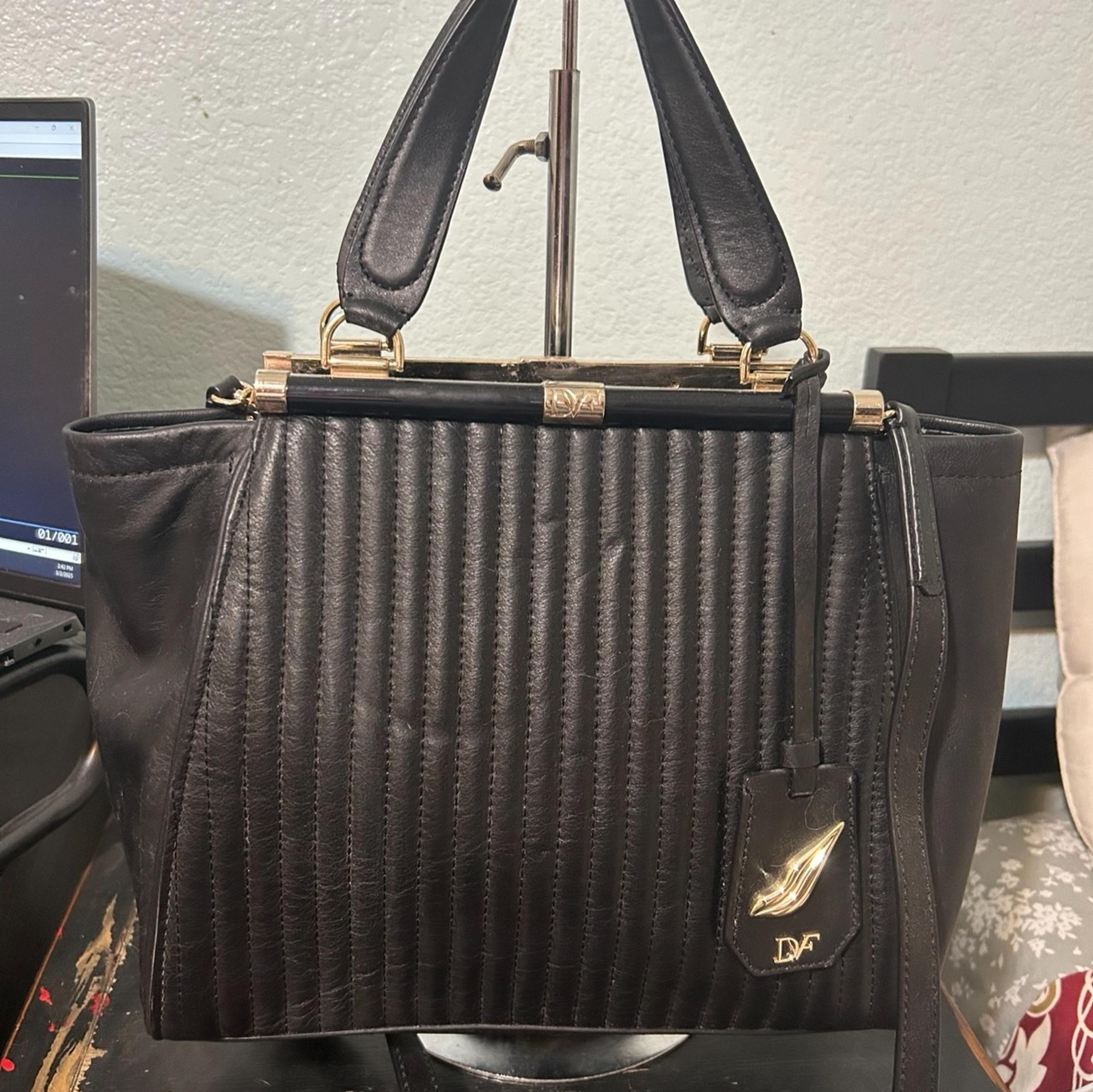 DVF Leather Satchel 440