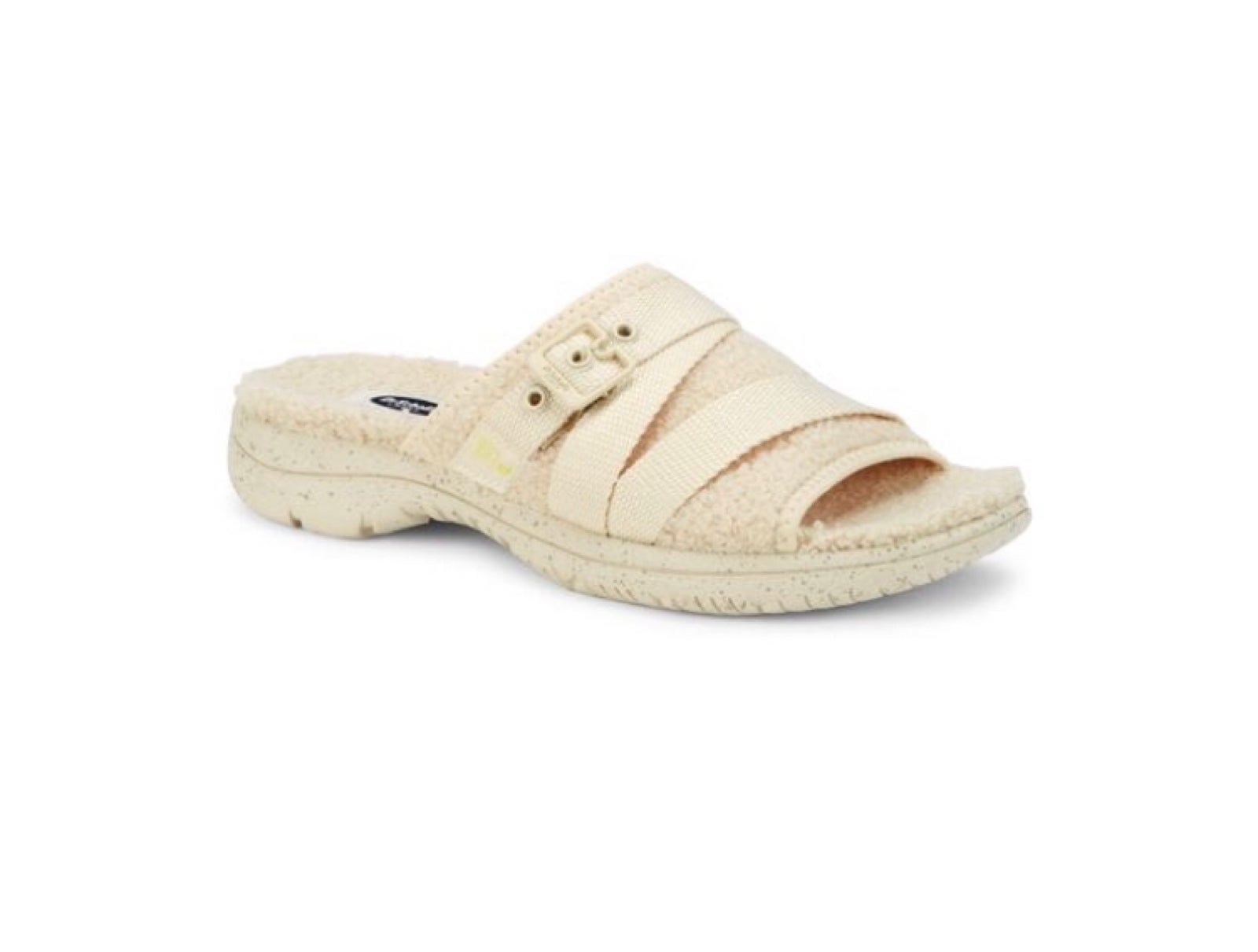 Dr. Scholl's Adelle Faux Fur Slides Tofu, 10