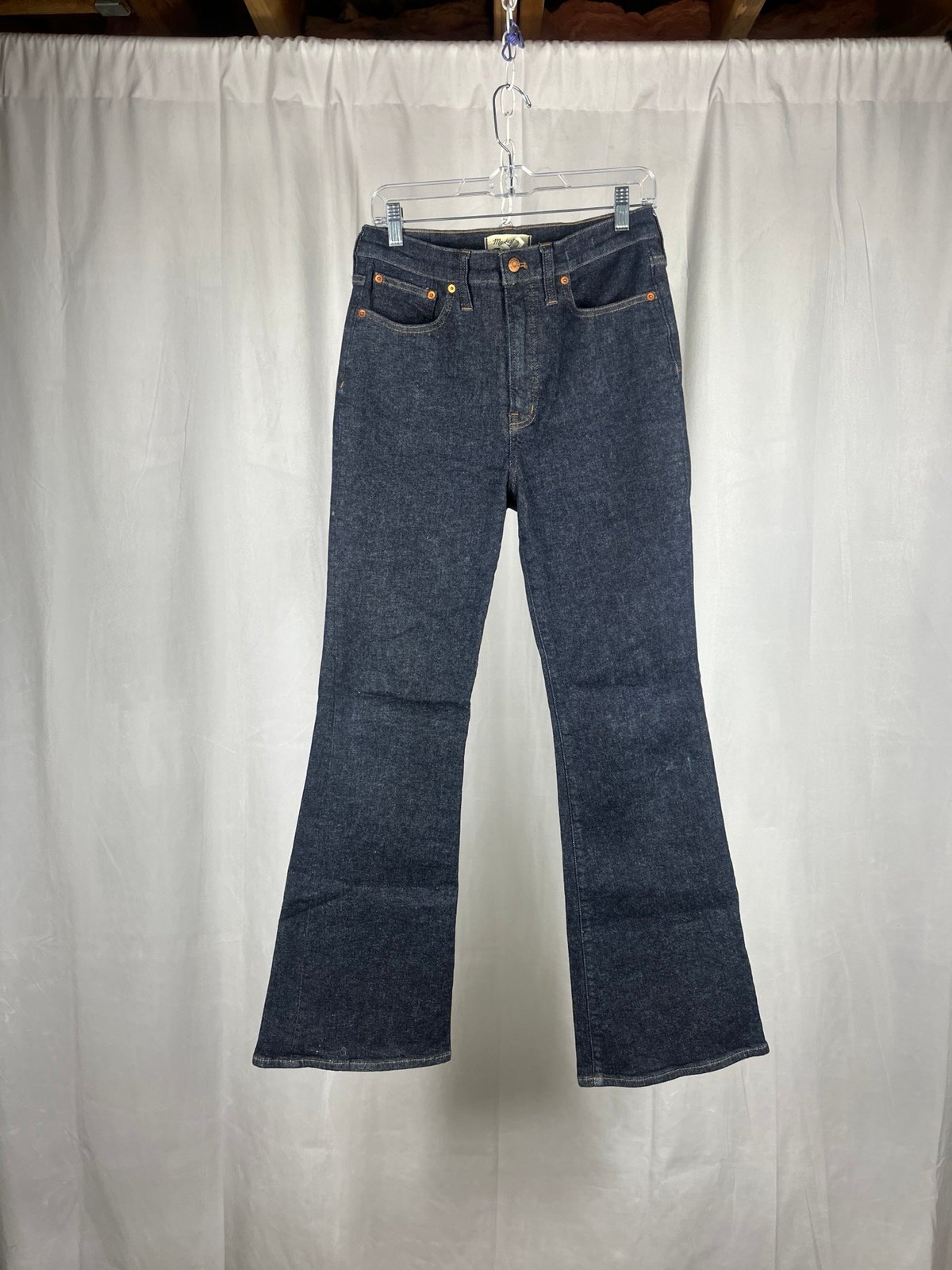 Madewell The Perfect Vintage Flare Jean in Wrenford Wash.