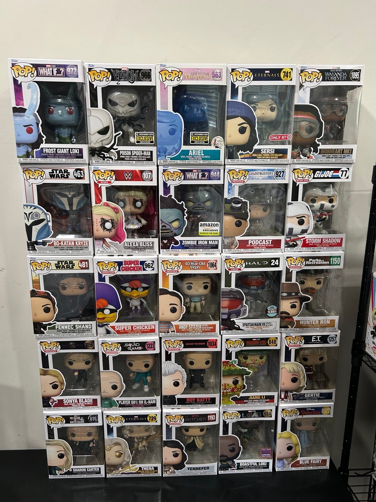 Funko Pop Lot Bundle 25 Pops