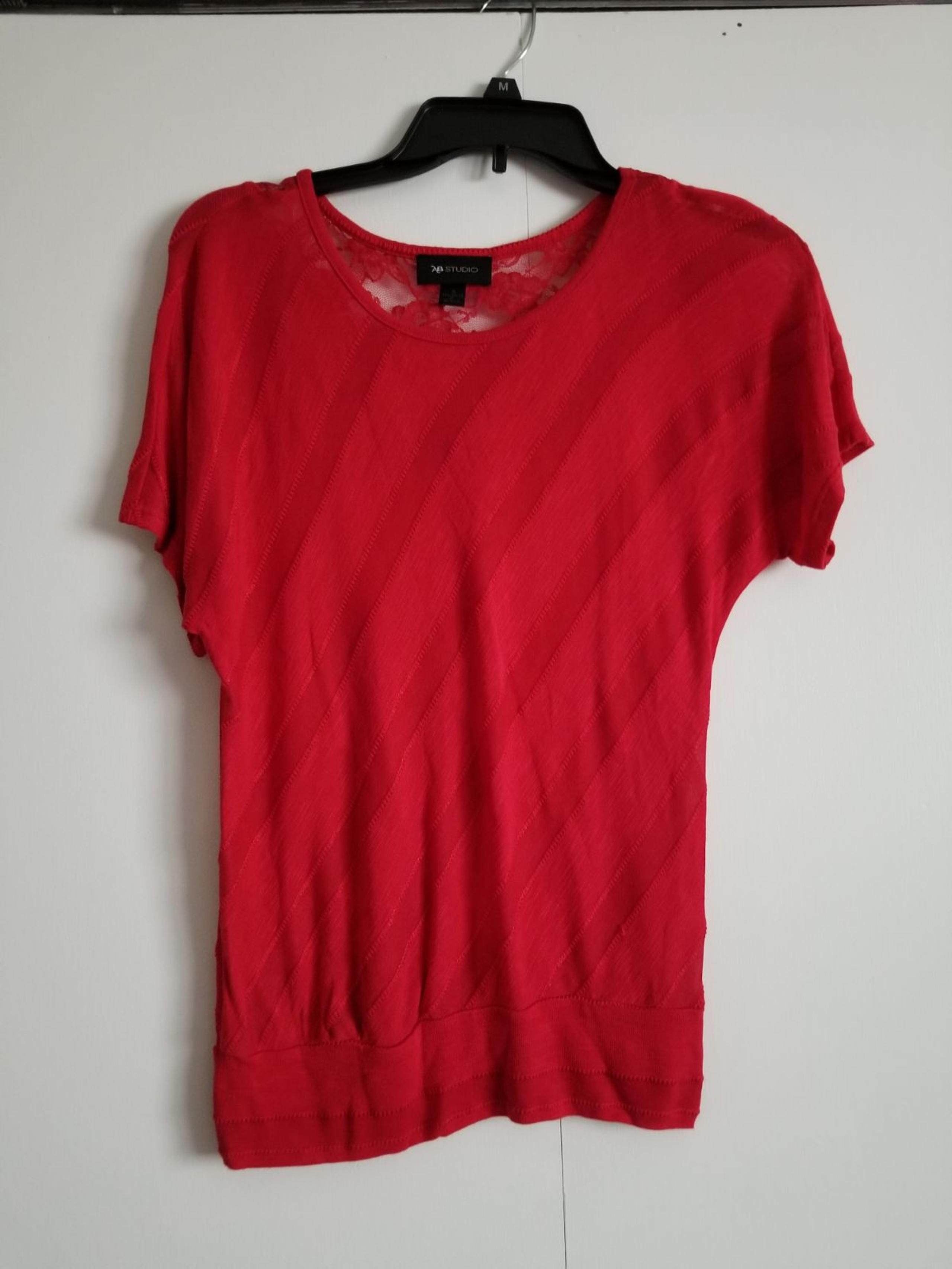 red blouse