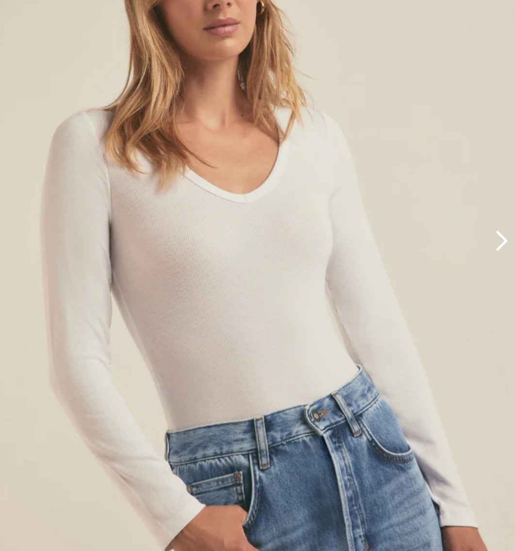 Favorite Daughter The Perfect Long Sleeve Bodysuit
