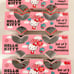 Hello Kitty Velentines Ramekins Complete Set 4 sets of 2