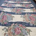 Unbranded Vintage Floral Heavy Brocade Quilted Comforter Queen size 80x88