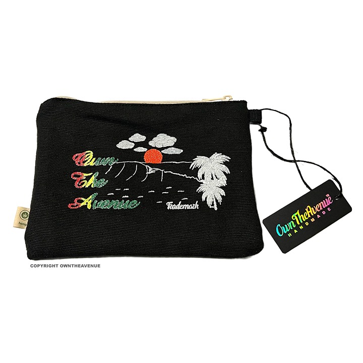 OwnTheAvenue Rasta Surfing Beach Palm Trees Ocean Purse Bag Handmade