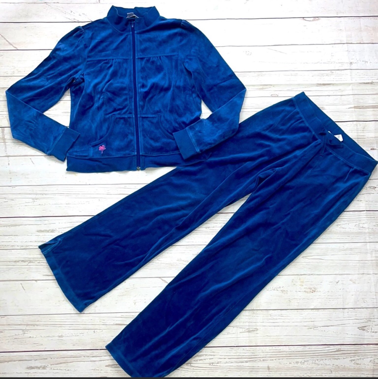 Lilly Pulitzer velour outfit Sz XS