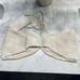 NWT SAVANNAH MORROW Summer Top Shirt Women’s Cream OrganicCotton bandeau XS S L