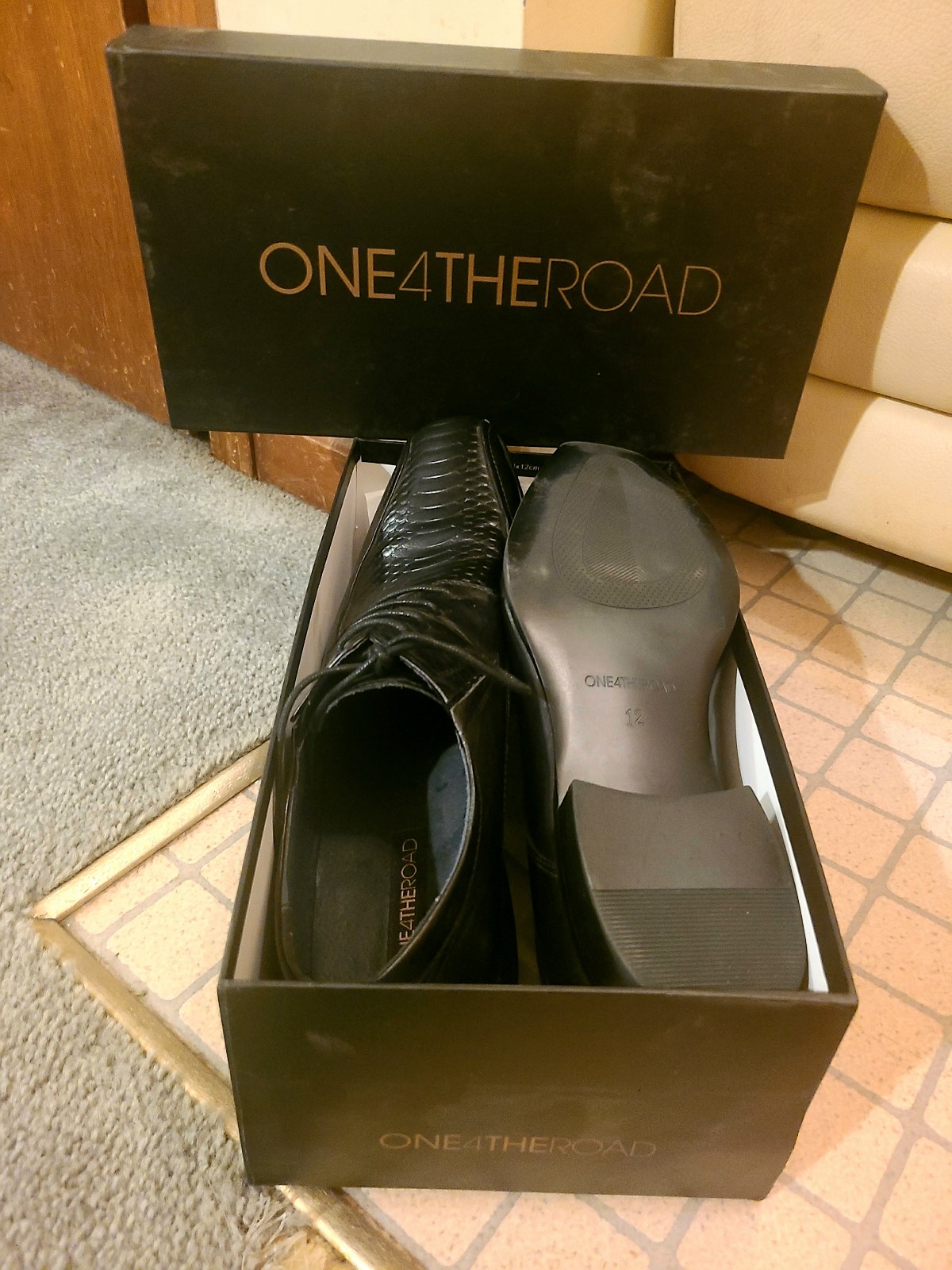 ecco genuine leather shoes for men