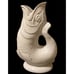 Gluggle Jug By Wade 10.5 Koi Fish Vase Made In England White (AW)