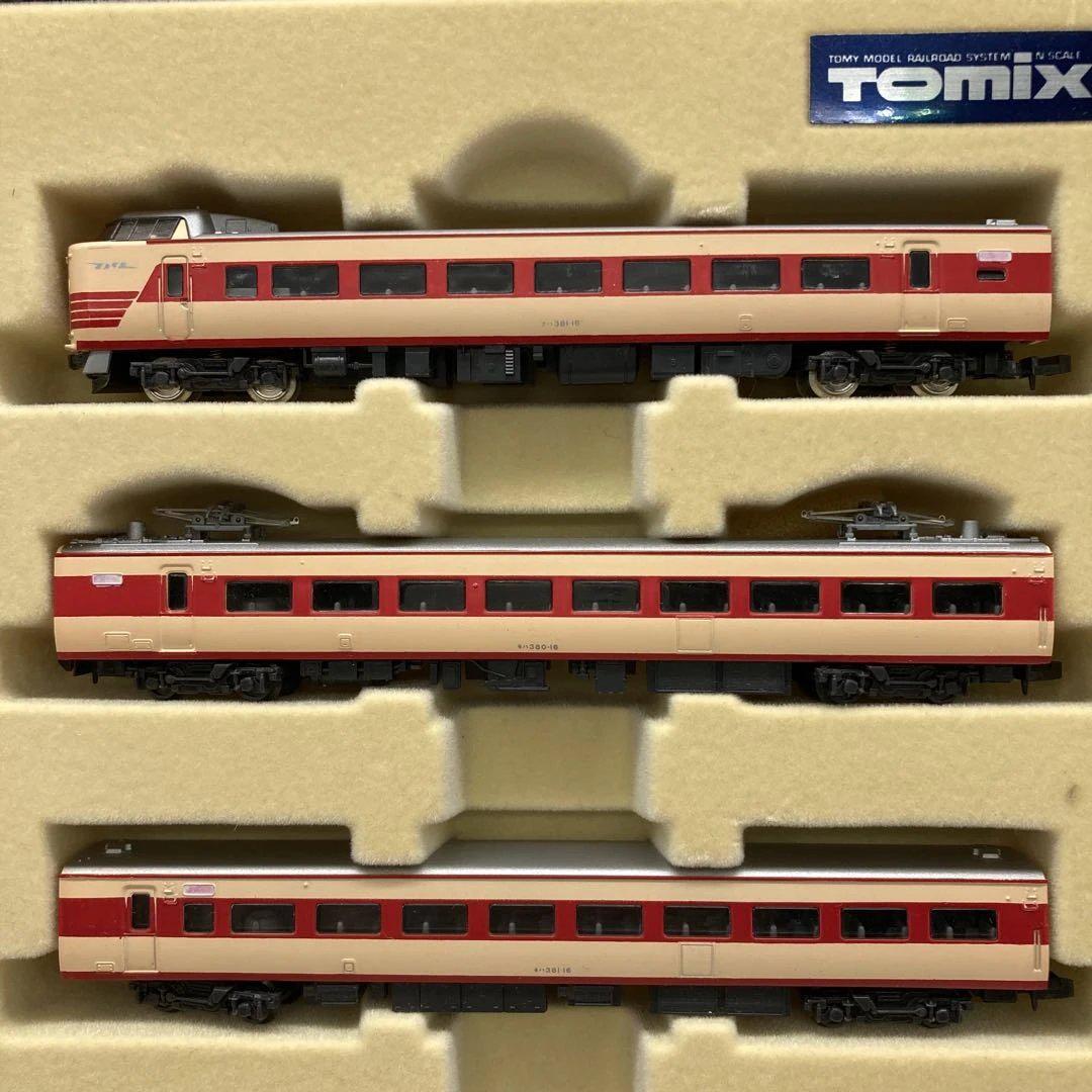 TOMIX 92004 JNR LTD. Express Series 381系 TOMIX 92004 JNR 381 Series Limited Express Train 6-Car Set