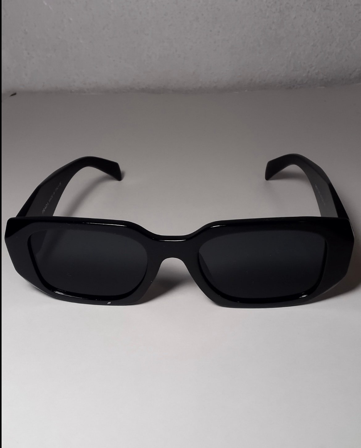 Prada PR17WS 49 20 145 Sunglasses 49mm - Black Frame & Lens