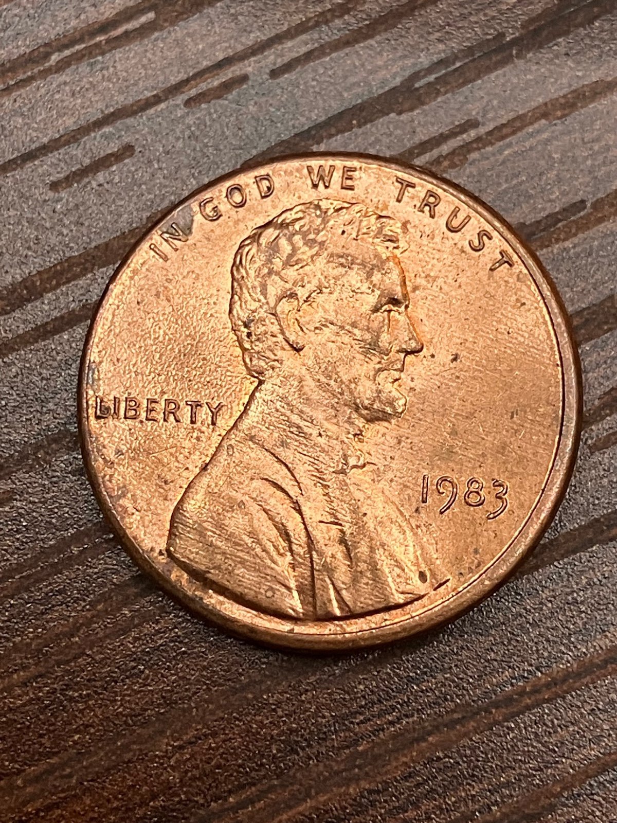 US Mint 1983 Error Penny