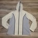 Nike Jacket Adult Large Windbreaker Gray White Full-Zip Hoodie VGT