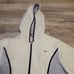 Nike Jacket Adult Large Windbreaker Gray White Full-Zip Hoodie VGT