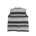 Vintage Maglia Donna Wool Sweater Vest Buttons Brown Pattern Made in Italy S