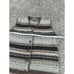 Vintage Maglia Donna Wool Sweater Vest Buttons Brown Pattern Made in Italy S