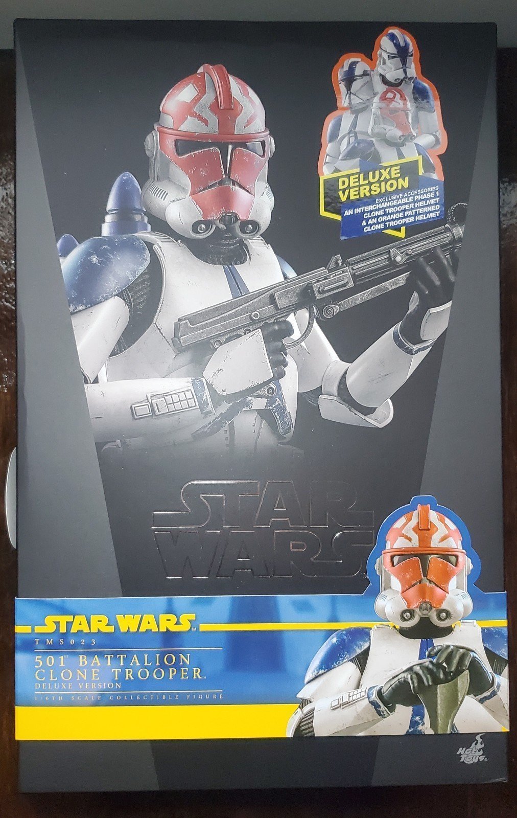 Hot Toys Star Wars The Clone Wars - 501st Battalion Clone Trooper Deluxe Version