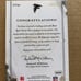 atlanta falcons Matt Ryan Upper Deck