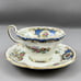 Foley Teacup And Saucer Broadway Bird Pattern England Blue Accents