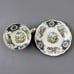Foley Teacup And Saucer Broadway Bird Pattern England Blue Accents