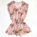 Show Me Your Mumu Frida Bullhead Rose Romper Playsuit Pink Small