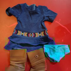 American girl Saige meet outfit