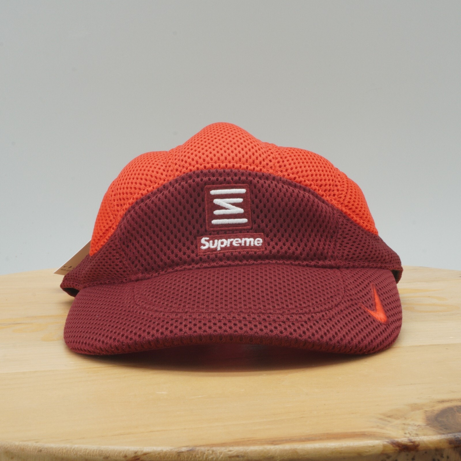 Supreme x Nike Shox Running Hat SS22 Red New With Tags DR8081 677