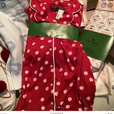 ❤️ Kate Spade Long Sleeve 2 piece pajama PJ Set XL new great gift